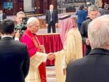 وزير الدولة للشؤون الخارجية يشارك في مراسم تنصيب بابا الفاتيكان الجديد