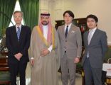 وكيل إمارة جازان يستقبل الوزير المفوض بسفارة اليابان لدى المملكة