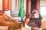 أمير جازان بالنيابة يؤكد أهمية الاستفادة من الإمكانات التي وفرتها هيئة الإذاعة والتلفزيون