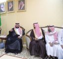 أمير منطقة جازان بالنيابة يعزي في وفاة شيخ شمل قبائل سفيان بمحافظة العارضة