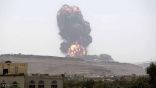 انفجارات عنيفة بعد تدمير منصة إطلاق الصواريخ الحوثية تجاه جازان