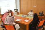 وفد مجلس المرشدين السياحيين بجازان يزور فرع “السياحة”
