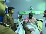 مدني ضمد يطمئن على صحة أبطال التحالف السودانيين