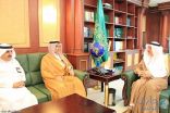 أمير جازان يبحث استعدادات شركة الكهرباء مع رئيسها التنفيذي