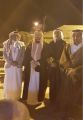 الأمير مشعل بن محمد بن سعود يستقبل الفنان التشكيلي يحيى جنادي