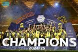 وزير الرياضة يتوّج الاتحاد بلقب الدوري السعودي للمحترفين للموسم 2024-2025