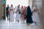 طلائع حجاج بيت الله الحرام يصلون إلى البيت العتيق