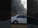 فيديو يكشف ضخامة حريق ناقلة وقود طريق “بيش – الدرب” الدولي