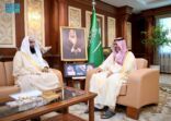 نائب أمير جازان يستقبل مدير فرع هيئة الأمر بالمعروف بالمنطقة