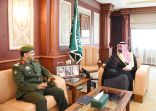 نائب أمير جازان يستقبل مدير جوازات المنطقة .