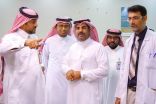 مدير عام صحة جازان يتفقد مستشفى أبو عريش العام