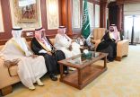 أمير منطقة جازان بالنيابة يستقبل عددا من مشايخ الشمل بالمنطقة
