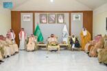 أمير منطقة جازان ونائبه يلتقيان أهالي فرسان