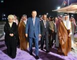 رئيس جمهورية تركيا يصل إلى جدة