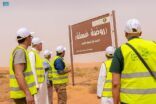 استمرار الأعمال الميدانية في عدد من المواقع ضمن مشروع دراسات مبادرة السعودية الخضراء
