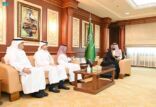 سمو نائب أمير جازان يستقبل رئيس المجلس التأسيسي لتجمعات الجنوب الصحية