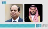 سمو ولي العهد يبعث برقية شكر لرئيس جمهورية مصر العربية