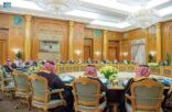 خادم الحرمين الشريفين يرأس جلسة مجلس الوزراء