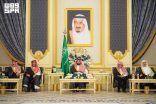سمو ولي العهد يستقبل أصحاب السمو الأمراء والفضيلة العلماء والمعالي وجمعًا من المواطنين