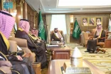 أمير منطقة جازان يستقبل نائب وزير الصناعة والثروة المعدنية لشؤون الصناعة