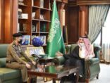 أمير جازان يستقبل مدير عام المرور بالمملكة