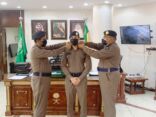 مدير الدفاع المدني بمنطقة الرياض اللواء الحرقان يقلد (الشهراني ) رتبة مقدم