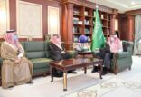 سمو أمير منطقة جازان يستقبل وكيل وزارة الداخلية لشؤون المناطق ..