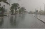 أمطار غزيرة على جازان حتى التاسعة مساءً