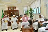 أمين منطقة جازان يستقبل رئيس وأعضاء بلدي قوز الجعافرة ويطلع على التقرير السنوي لأعمال المجلس البلدي