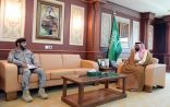 نائب أمير جازان يستقبل قائد حرس الحدود المعين بالمنطقة