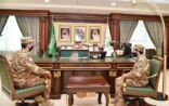 الأمير محمد بن ناصر يستقبل مدير فرع المجاهدين المعين بالمنطقة