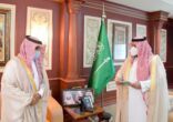 نائب أمير منطقة جازان يتسلم التقرير السنوي لفرع وزارة الإسكان بالمنطقة