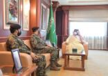 نائب أمير جازان يستقبل وكيل وزارة الداخلية لشؤون الأفواج