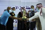 وكيل إمارة جازان المساعد للحقوق يتوج أبطال دوري وكأس رابطة أحياء جازان