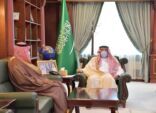 أمير منطقة جازان يستقبل المحافظين المكلفين ..