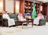 أمير جازان يستقبل وكلاء ومنسوبي الإمارة المهنئين بعيد الفطر