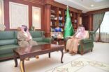 أمير منطقة جازان يستقبل المشرف على الهيئة العليا للأمن الصناعي