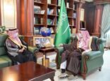 أمير منطقة جازان يستقبل الرئيس التنفيذي لشركة أسمنت الجنوب