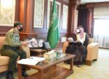 نائب أمير جازان يستقبل مدير الجوازات بالمنطقة