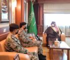 نائب أمير جازان يستقبل مدير إدارة سجون المنطقة المعيّن حديثاً
