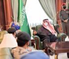 أمير جازان يطلع على الخدمات الإلكترونية المقدمة لمستفيدي حرس الحدود بالمنطقة
