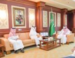 نائب أمير جازان يلتقي رئيس اللجنة الوطنية العقارية باتحاد الغرف السعودية