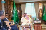 أمير منطقة جازان يستقبل سفير إثيوبيا لدى المملكة