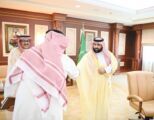 أمير منطقة جازان بالنيابة يستقبل الرئيس التنفيذي لمدينة جازان للصناعات الأساسية والتحويلية