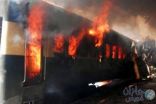انفجار يُطيح بقطار للركاب في باكستان