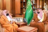 مفوض الإفتاء بمنطقتي عسير وجازان يستقبل رئيس محكمة الاستئناف بمنطقة جازان