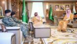 أمير جازان يستقبل وكيل وزارة الداخلية لشؤون الأفواج الأمنية