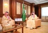 سمو نائب أمير منطقة جازان يستقبل مدير فرع المجاهدين المعين حديثًا