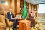 أمير جازان يستقبل القنصل الفرنسي لدى المملكة