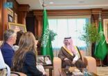 نائب أمير جازان يستقبل سفيرة مملكة الدنمارك لدى المملكة